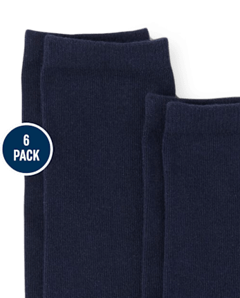 Girls Knee Socks 6-Pack