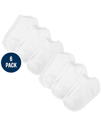 Kids Cushioned Ankle Socks 6-Pack