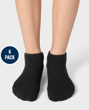Kids Cushioned Ankle Socks 6-Pack