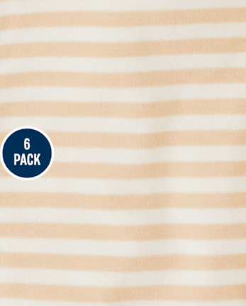 Baby Star Bib And Burp Cloth 6-Piece Set