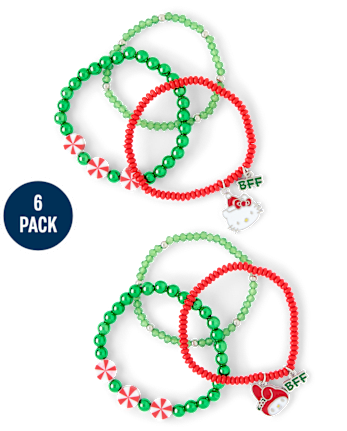 Girls Hello KittyÂ® Bracelet 6-Pack