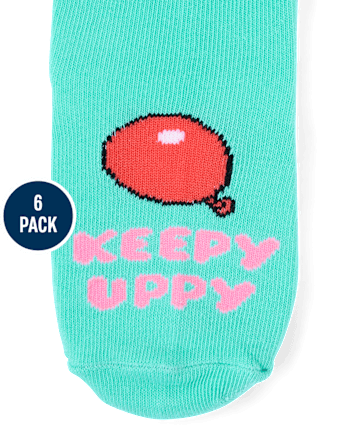 Toddler Girls Bluey Midi Socks 6-Pack