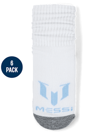 Kids Messi™ Crew Socks 6-Pack