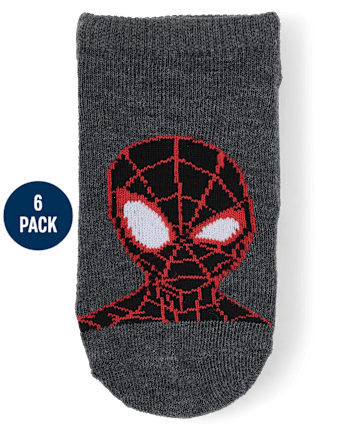 Boys Spider-Man™ Ankle Socks 6-Pack