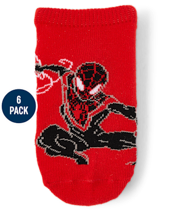 Boys Spider-Man™ Ankle Socks 6-Pack
