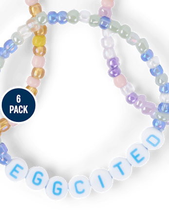 Girls Peeps® Beaded Bracelet 6-Pack