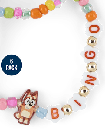 Girls Blueyâ¢ Beaded BFF Bracelet 6-Pack