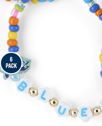 Girls Blueyâ¢ Beaded BFF Bracelet 6-Pack