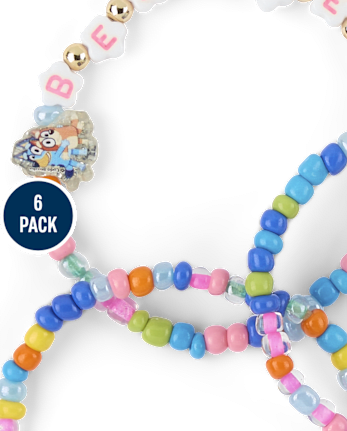 Girls Blueyâ¢ Beaded BFF Bracelet 6-Pack
