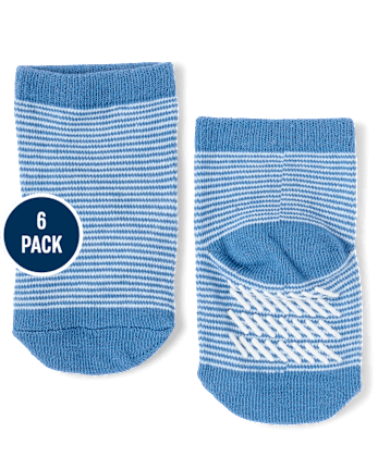 Baby Boys Bear Midi Socks 6-Pack
