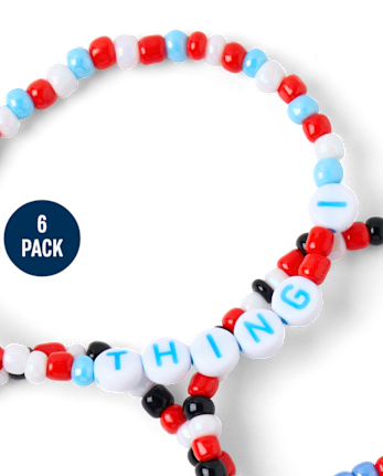 Bracelet de perles pour filles Dr. Seuss Chat chapeauté™ (lot de 6) - MULTI CLR