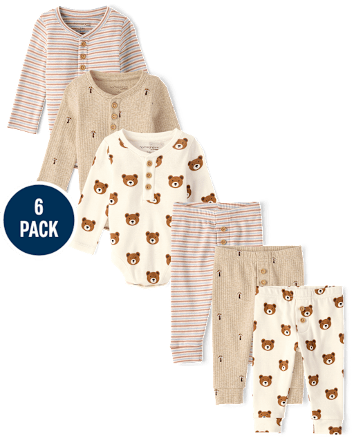 Baby Bear 6-Piece Outfit Set - Homegrown by Gymboree