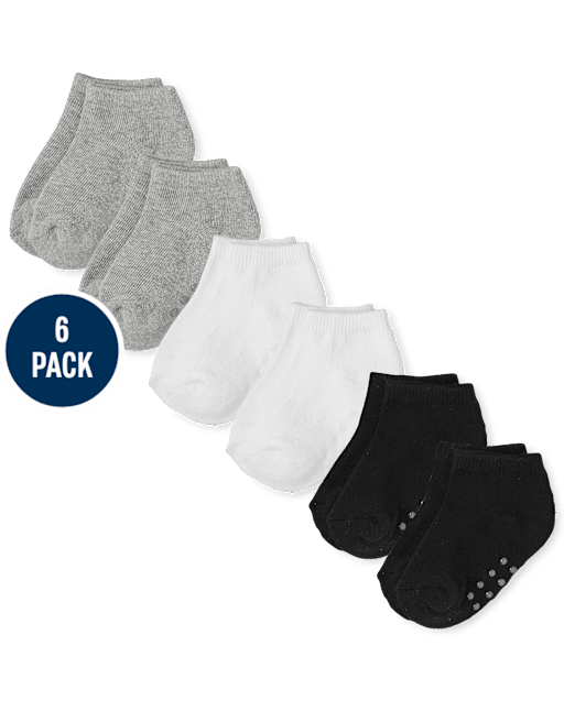 Baby And Toddler Ankle Socks 6-Pack