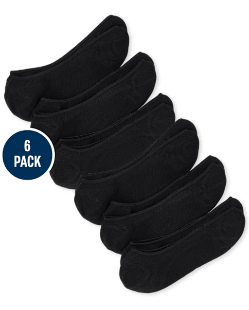 Girls No Show Socks 6-Pack