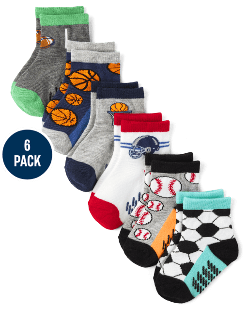 Baby And Toddler Boys Sports Midi Socks