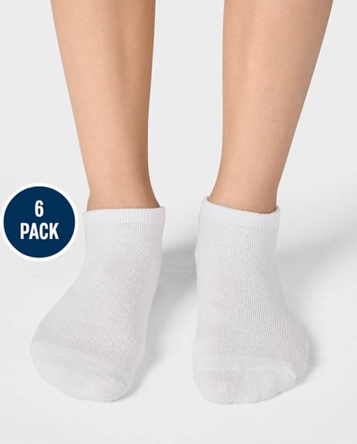 Kids Cushioned Ankle Socks 6-Pack