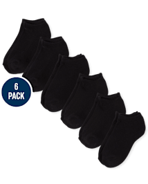 Kids black ankle socks sales