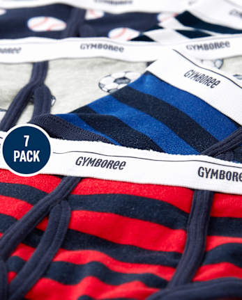 Boys Sports Brief Underwear 7-Pack