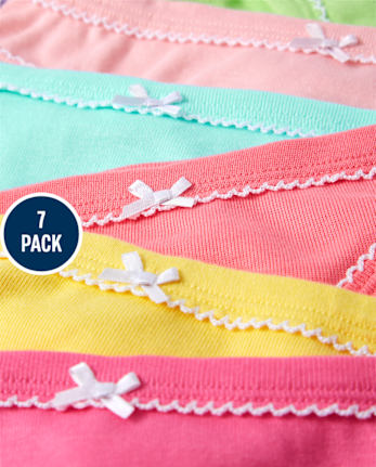 Girls Rainbow Underwear 7-Pack