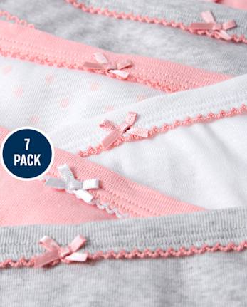Girls Dot Underwear 7-Pack