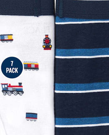 Lot de 7 slips Train pour tout-petits garçons