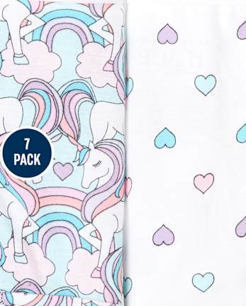 Toddler Girls Unicorn Underwear 7-Pack