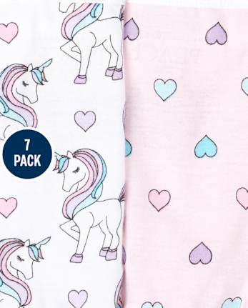 Toddler Girls Unicorn Underwear 7-Pack