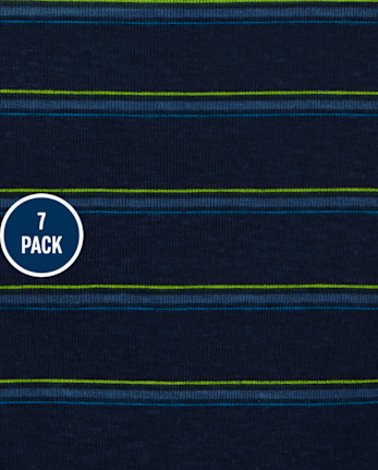 Paquete de 7 calzoncillos de dinosaurio para niños