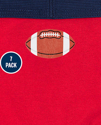 Calzoncillos deportivos para niño pequeño, paquete de 7