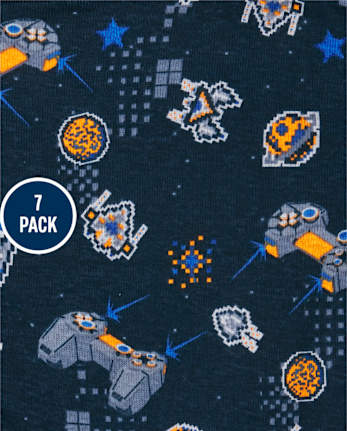 Boys Video Game Brief Underwear 7-Pack