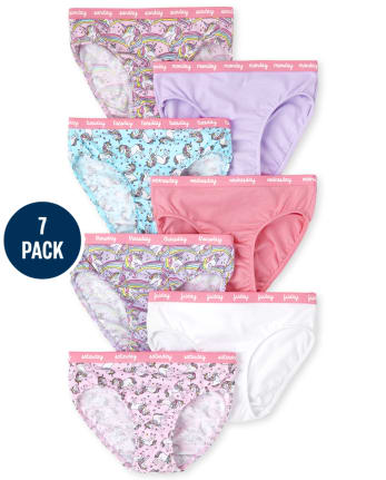 Girls Unicorn Underwear 7-Pack