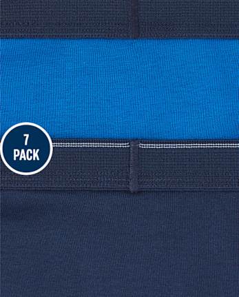 Calzoncillos deportivos para niños pequeños, paquete de 7