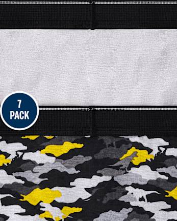 Boys Dino Brief Underwear 7-Pack