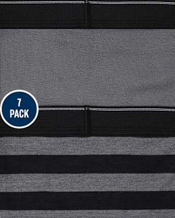 Niños pequeños Calzoncillos a rayas para niños Ropa interior 7-Pack