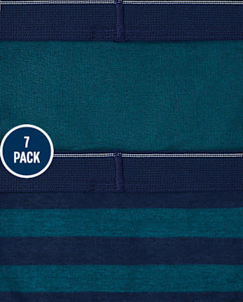 Niños pequeños Calzoncillos a rayas para niños Ropa interior 7-Pack