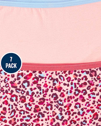 Girls Butterfly Girl Short Underwear 7-Pack