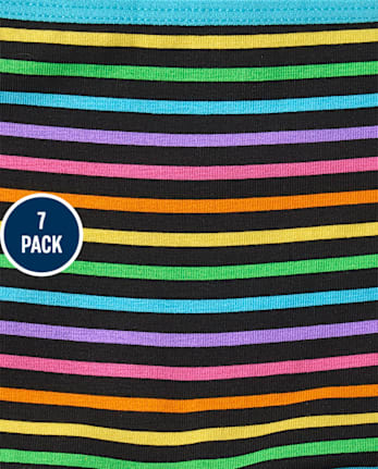 Paquete de 7 ropa interior corta para niñas Peace Girl