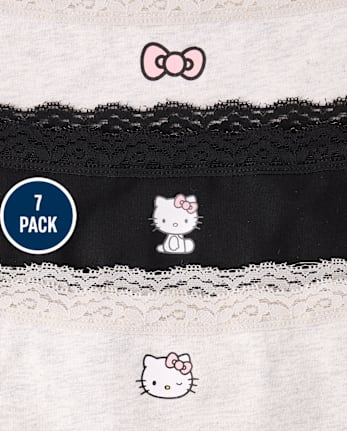 Girls Hello Kitty® Hipster Underwear  7-Pack