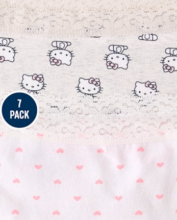Girls Hello Kitty® Hipster Underwear  7-Pack