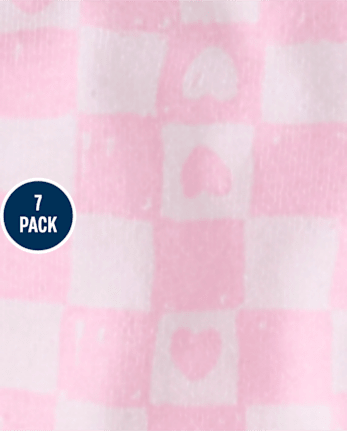 Toddler Girls Dino Brief Underwear 7-Pack