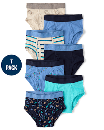 Boys Video Game Brief Underwear7-Pack
