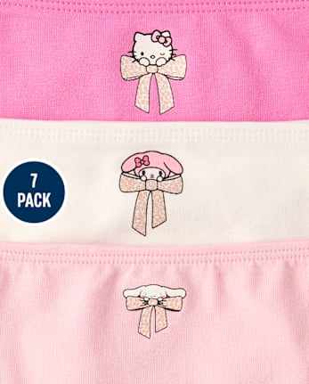 Girls Hello Kitty® And Friends Bikini Underwear 7-Pack