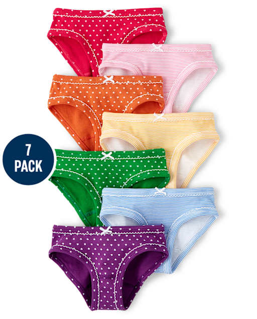 Girls Rainbow Underwear 7-Pack - view 1