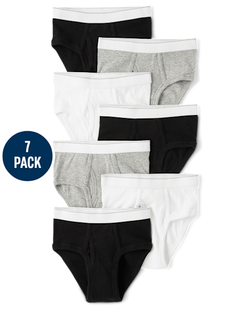 Boys Brief Underwear 7-Pack