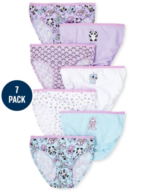 Girls Crittercorn Underwear 7-Pack