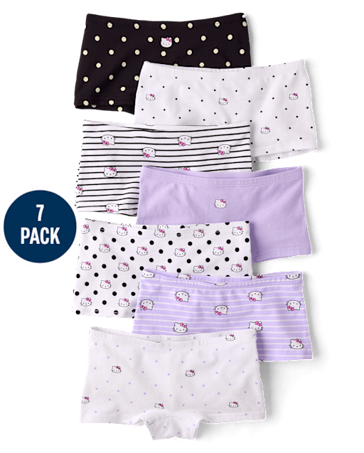Girls Hello Kitty® Girl Short Underwear 7-Pack