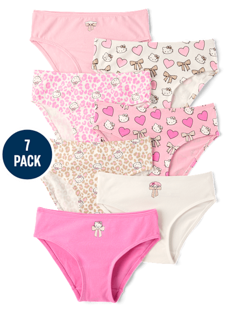 Girls Hello Kitty® And Friends Bikini Underwear 7-Pack