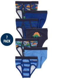 Toddler Boys Dino Briefs 7-Pack  The Children's Place CA - MULTI CLR