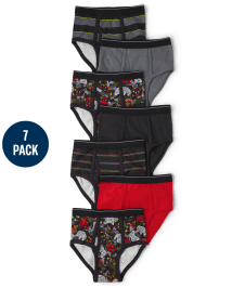 Boys Gamer Brief Underwear 7-Pack