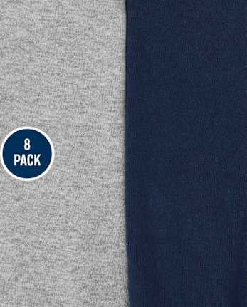 Boys Camo Boxer Brief Underwear 8-Pack